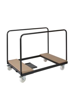 CHARIOT TABLES PLIANTES RONDES